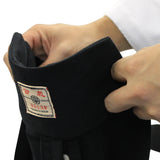 "TENMA" Ultra-lightweight Gi + #11000 Traditional Black Cotton Aikido Hakama Set