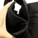 Double Layered Gi + #11000 Traditional Black Cotton Aikido Hakama Set