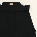 Single Layered Gi + #11000 Traditional Black Cotton Aikido Hakama Set