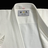 Single Layered Gi + #11000 Traditional Black Cotton Aikido Hakama Set