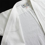 "TENMA" Ultra-lightweight Gi + #11000 Traditional Black Cotton Aikido Hakama Set