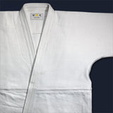 Double Layered Gi + #11000 Traditional Black Cotton Aikido Hakama Set