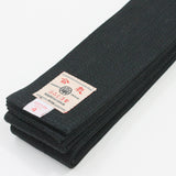 Deluxe Wide Aikido Obi Black