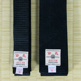 Deluxe Wide Aikido Obi Black