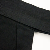 Double Layered Gi + #11000 Traditional Black Cotton Aikido Hakama Set