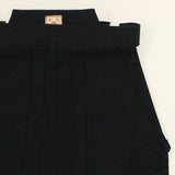 Double Layered Gi [DX] + #11000 Traditional Black Cotton Aikido Hakama Set